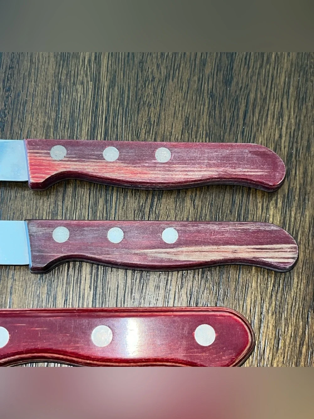 Tramontina Brazil (2) Steak & (2) Pairing Knives High Carbon Stainless Steel